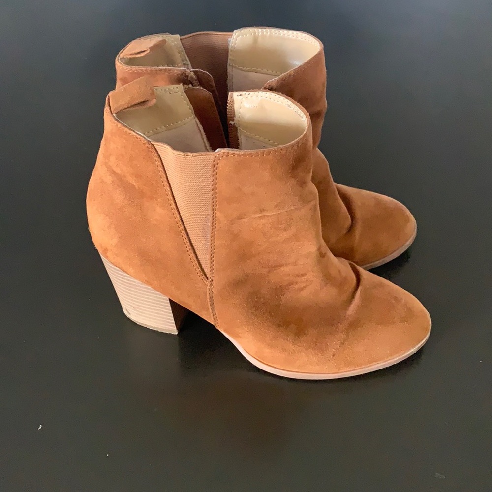 Express Suede Booties